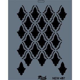 Rich NEW-497 Stencil 25x35 cm Boyama Şablonu