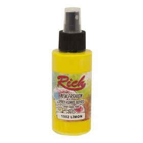 Rich New Fashion 1502 Limon 100 cc Sprey Kumaş Boyası
