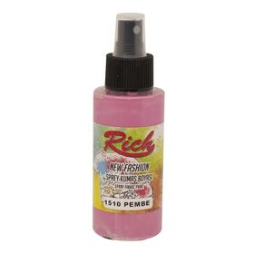 Rich New Fashion 1510 Pembe 100 cc Sprey Kumaş Boyası