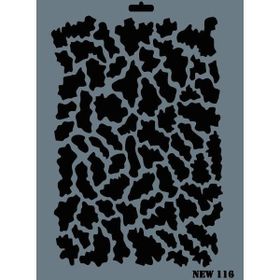 Rich New Seri N-116 25x35 cm Stencıl