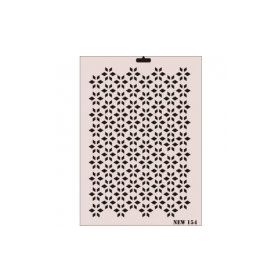 Rich New Seri N 154 35x25 cm Stencil