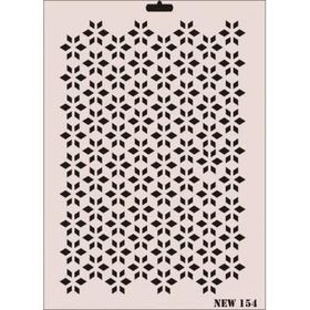 Rich New Seri N 154 35x25 cm Stencil