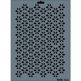 Rich New Seri N 154 35x25 cm Stencil
