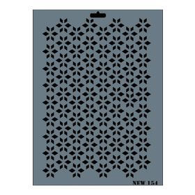 Rich New Seri N 154 35x25 cm Stencil