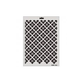 Rich New Seri N 163 35x25 cm Stencil