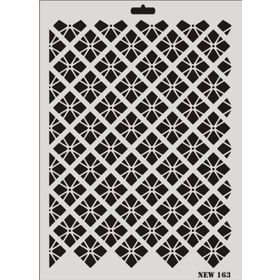 Rich New Seri N 163 35x25 cm Stencil