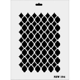 Rich New Seri N 194 35x25 cm Stencil