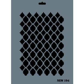 Rich New Seri N 194 35x25 cm Stencil