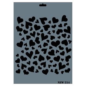 Rich New Seri N-254 35x25 cm Stencil