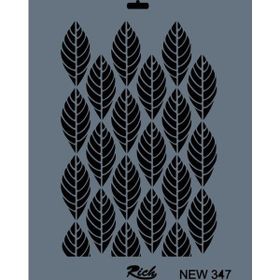 Rich New Seri N-347 35x25 cm Stencil