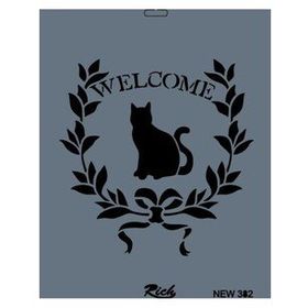 Rich New Seri N-382 35x25 cm Stencil