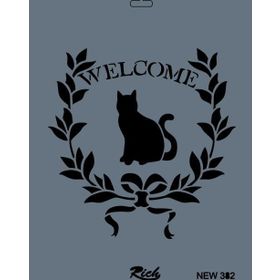 Rich New Seri N-382 35x25 cm Stencil