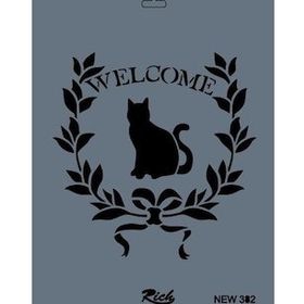 Rich New Seri N-382 35x25 cm Stencil