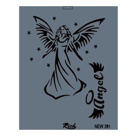 Rich New Seri N-391 35x25 cm Stencil