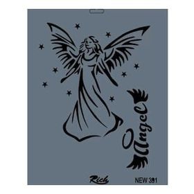 Rich New Seri N-391 35x25 cm Stencil