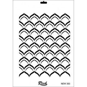 Rich New Seri N 393 35x25 cm Stencil