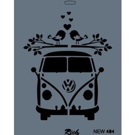 Rich New Seri N-404 25x35 cm Stencil