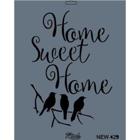 Rich New Seri N-429 35x25 cm Stencil
