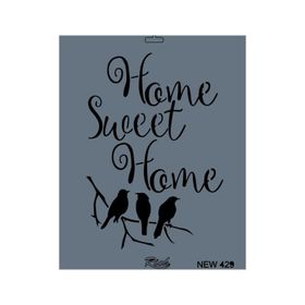 Rich New Seri N-429 35x25 cm Stencil