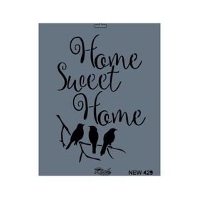 Rich New Seri N-429 35x25 cm Stencil