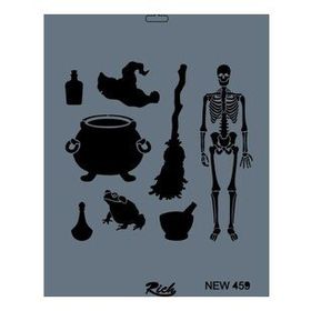 Rich New Seri N-459 35x25 cm Stencil