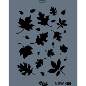 Rich New Seri N-460 35x25 cm Stencil