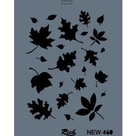 Rich New Seri N-460 35x25 cm Stencil