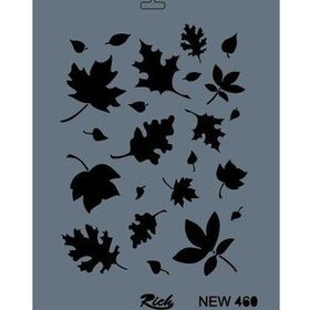 Rich New Seri N-460 35x25 cm Stencil