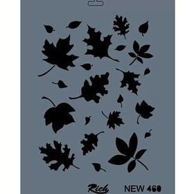 Rich New Seri N-460 35x25 cm Stencil