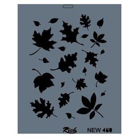 Rich New Seri N-460 35x25 cm Stencil