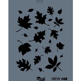 Rich New Seri N-460 35x25 cm Stencil