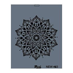 Rich New Seri N-463 35x25 cm Stencil