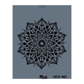 Rich New Seri N-463 35x25 cm Stencil