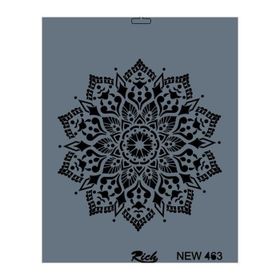 Rich New Seri N-463 35x25 cm Stencil