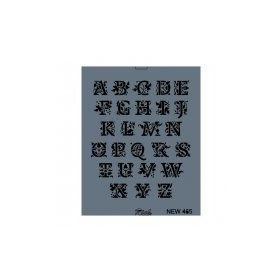 Rich New Seri N-465 35x25 cm Stencil