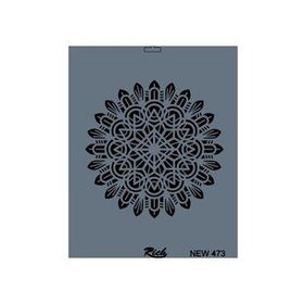 Rich New Seri N-473 35x25 cm Stencil