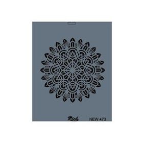 Rich New Seri N-473 35x25 cm Stencil
