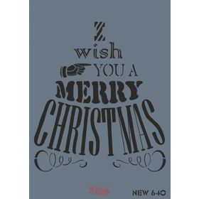Rich New Seri N-640 35x25 cm Stencil