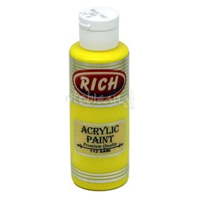 Rich No:112 Sarı 130ml Akrilik Boya
