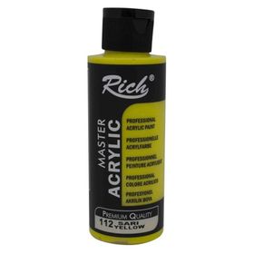 Rich No:112 Sarı 130ml Akrilik Boya