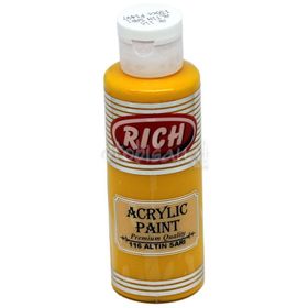 Rich No:116 Altın Sarı 130ml Akrilik Boya