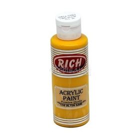 Rich No:116 Altın Sarı 130ml Akrilik Boya