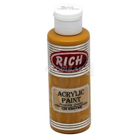 Rich No:128 Kanyak 130ml Akrilik Boya