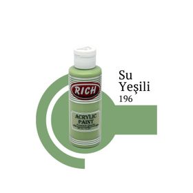 Rich No:196 Su Yeşili 130ml Akrilik Boya