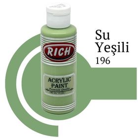 Rich No:196 Su Yeşili 130ml Akrilik Boya