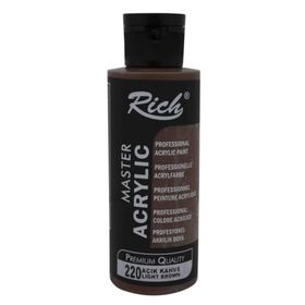 Rich No:220 Açık Kahve 130ml Akrilik Boya