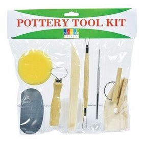 Rich Pottery Tool Kıt 8 Parça Seramik Başlangıç Seti
