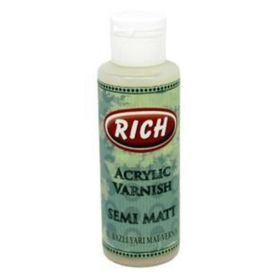 Rich Rich Su Bazlı YARI MAT Vernik 120Ml-2521