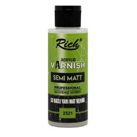 Rich Rich Su Bazlı YARI MAT Vernik 120Ml-2521