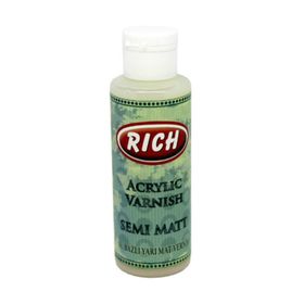 Rich Rich Su Bazlı YARI MAT Vernik 120Ml-2521